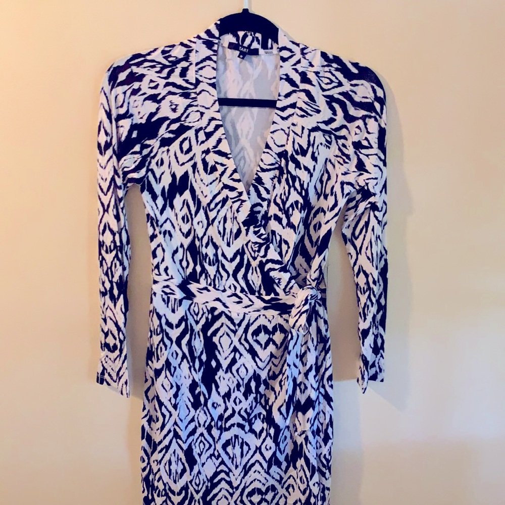 Woman’s wrap dress